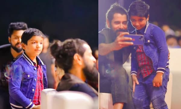 chiyaan vikram child fan (Image Source: Instagram)