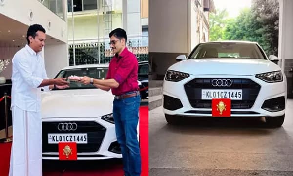 തിരുവിതാംകൂര്‍ രാജകുടുംബത്തിലേക്ക് ഔഡി A4 ആഡംബര സെഡാന്‍ 
