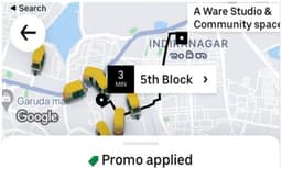 വെറും 6 രുപയ്ക്ക് ഒരു യൂബര്‍ യാത്ര: ബെംഗളൂരു നഗരത്തിലെ അനുഭവം പങ്കുവച്ച് യുവതി 
