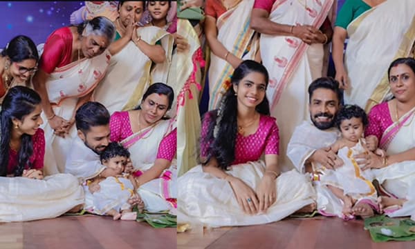 Guiness Pakru daughter annaprashan Ceremony (Image Source: Instagram)