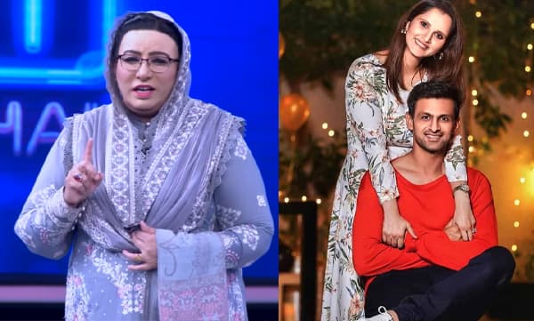 Pakistani political leader Firdous Ashiq Awan about Sania Mirza and Shoaib Malik 