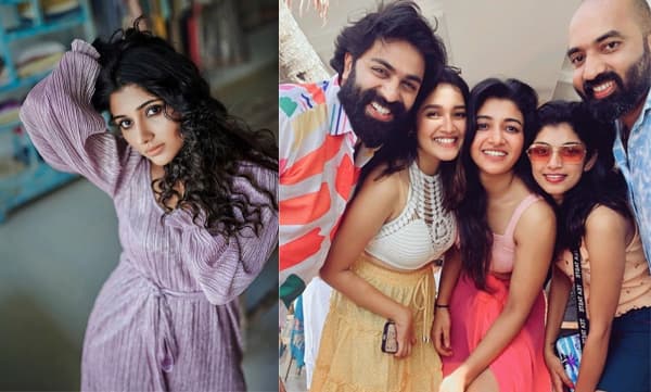Mirnaa Menon with friends