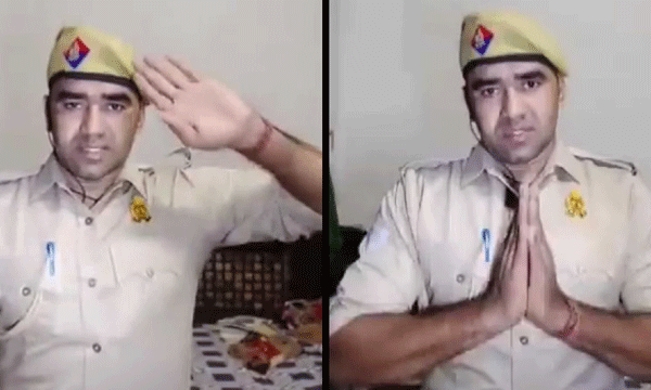 ''എന്റെ സഹോദരി മരിച്ചു...ലീവ് കിട്ടിയില്ല'' പോലീസ് സ്‌റ്റേഷനിലെ ഓംവീര്‍ സിങ്  കോണ്‍സ്റ്റബിള്‍ തന്റെ ദുരനുഭവങ്ങള്‍ വിവരിക്കുന്നതിന്റെ വീഡിയോ സമൂഹമാധ്യമങ്ങളില്‍ വൈറല്‍