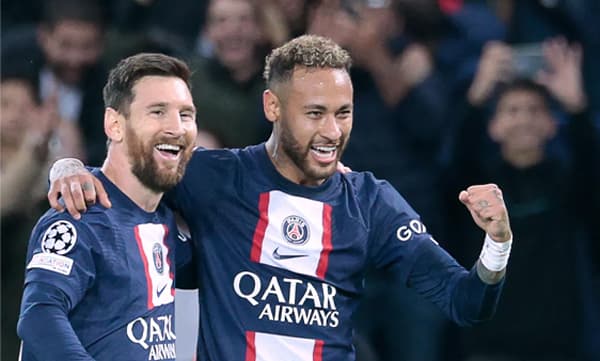 Messi and Neymar Jr