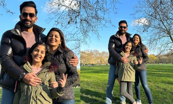 Prithviraj and supriya with daughter Alamkritha (Image Source: Instagram)