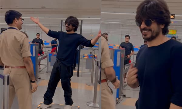 Ibrahim Qadri imitates Shah Rukh Khan (Image Source: Instagram)
