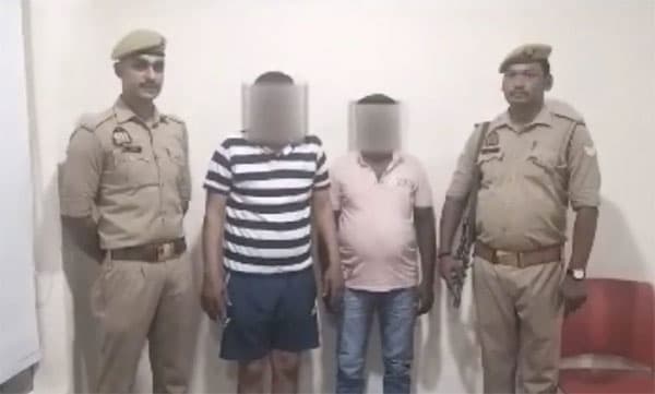 വായ്പ വാങ്ങിയ 3000 രൂപയ്ക്ക് വേണ്ടി കച്ചവടക്കാരനെ മര്‍ദ്ദിച്ചു, മാര്‍ക്കറ്റിലുടെ നഗ്നനാക്കി നടത്തി; രണ്ട് പേര്‍ അറസ്റ്റില്‍