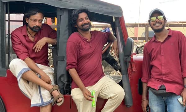Nishanth Sagar with RDX associate director and assistant director