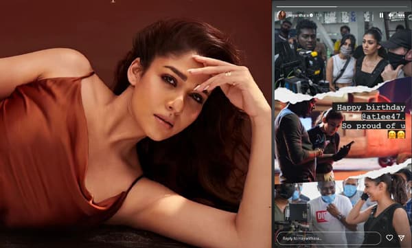 Nayanthara wish for atlee's birthday  (Image Source: Instagram)