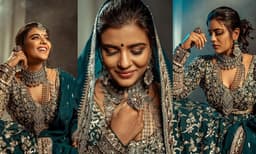 കണ്ണെടുക്കാന്‍ തോന്നുന്നില്ല; റോയല്‍ ലുക്കില്‍ തിളങ്ങി ഐശ്വര്യ രാജേഷ് 
