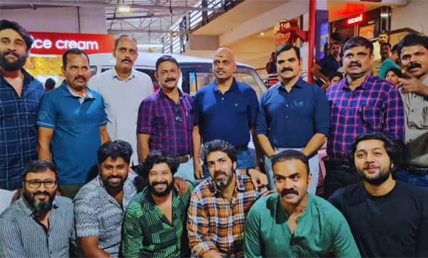 'പോലീസുകാര്‍ക്ക് കൂടി അഭിമാനിക്കാവുന്ന ചിത്രം' ; മമ്മൂട്ടിചിത്രം കണ്ണൂര്‍ സ്‌ക്വാഡ് കാണാന്‍ തിയേറ്ററിലെത്തി 'ഒറിജിനല്‍ സ്‌ക്വാഡ്' 
