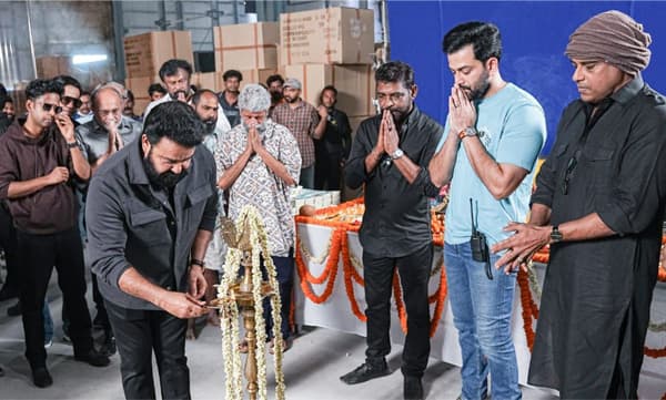 സ്റ്റീഫൻ നെടുമ്പള്ളി വീണ്ടും വരുന്നു, എംബുരാൻ ആരംഭിച്ചു