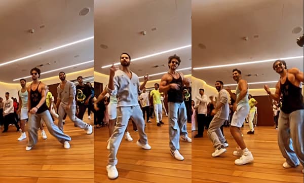 ടൈഗർ ഷ്രോഫിനൊപ്പം ഡാൻസ് ഫ്ലോറിൽ ആവേശമായി ഷാഹിദ് കപൂറും വരുൺ ധവാനും- ടൈഗർ പങ്ക് വച്ച വീഡിയോ ട്രെൻഡിംഗ് 