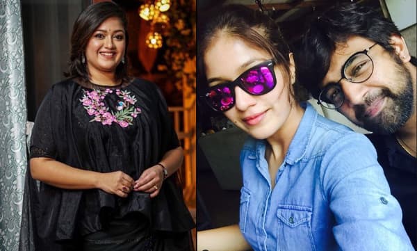 Meghna Raj with Chiranjeevi Sarja (Image Source: Instagram)