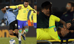 കാനറികളുടെ കുതിപ്പിന് ഉറുഗ്വെ ബ്ലോക്ക്; നെയ്മറിന് പരിക്ക് ; ഈ സീസണ്‍ നഷ്ടമാവും
