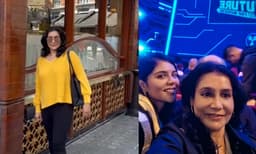 മകളോട് ഫോട്ടോ എടുത്ത് തരാന്‍ പറഞ്ഞാലുളള അവസ്ഥ ഇതാണ്; വീഡിയോ പങ്കുവെച്ച് ലിസി 
