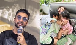 എന്നെ എന്തുവേണമെങ്കിലും പറഞ്ഞോളൂ, പക്ഷെ എന്റെ ഭാര്യയെയും മകളെയും വെറുതെ വിടൂ; വികാരഭരിതനായി രാജ് കുന്ദ്ര 
