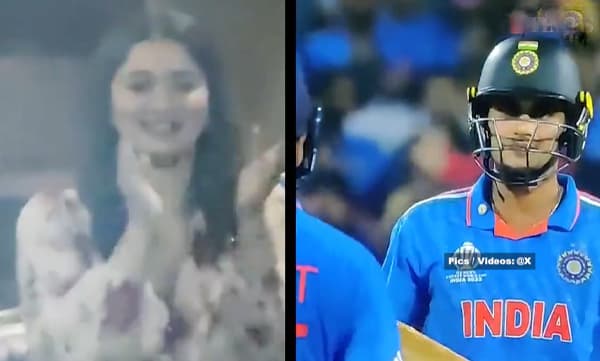 Sara Tendulkar cheers for Shubman Gill's impressive knock 