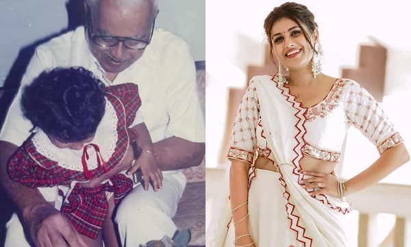 ‘‘നായനാര്‍ അപ്പൂപ്പന്റെ മടിയില്‍ ഇരുന്ന് ആദ്യാക്ഷരം ആദ്യം കുറിക്കാനായത് എന്റെ ഭാഗ്യം...’’ ഓര്‍മ്മച്ചിത്രം പങ്കിട്ട് എലീന പടിക്കല്‍