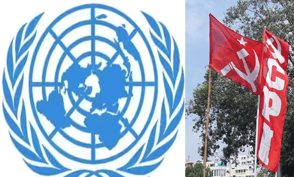 യുദ്ധം അവസാനിപ്പിക്കണമെന്ന പ്രമേയം യുഎന്നിൽ: ഇന്ത്യന്‍ നിലപാടിനെതിരെ സിപിഎം- സിപിഐ സംയുക്ത പ്രസ്താവന

