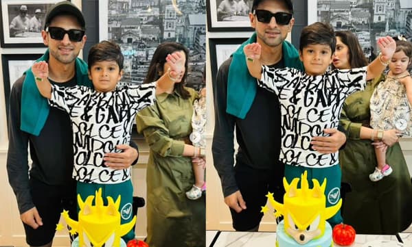 Saniya and shoab malik with kid (Image source: Instagram))