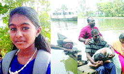 യാത്രാ ബോട്ട് ഇടിച്ച് ആറ്റില്‍ വീണു വിദ്യാര്‍ഥിനി മരിച്ചു ; വള്ളത്തിന്റെ പടിയിലിരുന്ന അനശ്വരയുടെ ദേഹത്താണ് ബോട്ട് ആദ്യം തട്ടിയത് ; ഇടിയുടെ ആഘാതത്തില്‍ വള്ളവും തകര്‍ന്നു