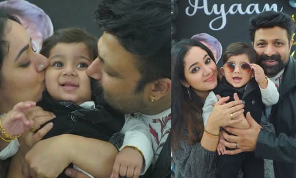 പൊന്നോമനയുടെ ആദ്യ പിറന്നാള്‍ ആഘോഷമാക്കി ചന്ദ്ര ലക്ഷ്മണും ടോഷ് ക്രിസ്റ്റിയും; ചിത്രങ്ങള്‍ 
