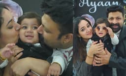 പൊന്നോമനയുടെ ആദ്യ പിറന്നാള്‍ ആഘോഷമാക്കി ചന്ദ്ര ലക്ഷ്മണും ടോഷ് ക്രിസ്റ്റിയും; ചിത്രങ്ങള്‍ 
