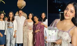 23-ാം പിറന്നാള്‍ കുടുംബത്തോടൊപ്പം ആഘോഷിച്ച് ഇഷാനി കൃഷ്ണ; ചിത്രങ്ങള്‍ പങ്കുവെച്ച് കൃഷ്ണകുമാര്‍
