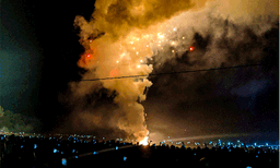 ‘‘ദൈവത്തെ പ്രീതിപ്പെടുത്താന്‍ പടക്കം പൊട്ടിക്കണമെന്ന് പ്രഥമദൃഷ്ട്യാ ഒരു വിശുദ്ധഗ്രന്ഥത്തിലും പറഞ്ഞിട്ടില്ല’’ ആരാധനാലയങ്ങളില്‍ അസമയത്ത് വെടിക്കെട്ട് നടത്തുന്നത് ഹൈക്കോടതി നിരോധിച്ചു