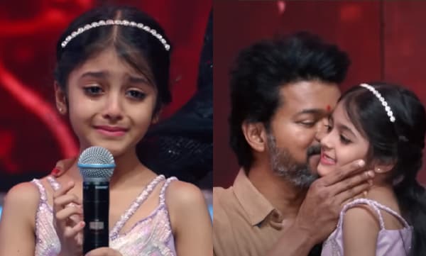 Vijay and Iyal on Leo success meet (Image Source: Youtube)