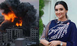 ''നമ്മുടെ പ്രദേശത്ത് ഇത് സംഭവിക്കുകയാണെങ്കില്‍ നമ്മള്‍ മിണ്ടാതിരിക്കുമോ?''; പാലസ്തീന്‍ ജനതയ്ക്ക് പിന്തുണയുമായി മഞ്ജരി 
