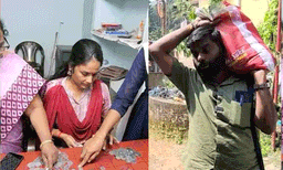 വ്യത്യസ്തമായ ഒരു പ്രതിഷേധം; ദിവസം 20 തവണ കറന്റ്  പോകുന്നു;9 വീടുകളിലെ ബില്‍ തുക ചില്ലറയായി കെഎസ്ഇബിക്ക് നല്‍കി പഞ്ചായത്ത് അംഗം