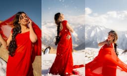 കാശ്മീരിന്റെ ഭംഗിയില്‍ ക്യൂട്ട് ലുക്കില്‍ ദില്‍ഷ; ചിത്രങ്ങള്‍
