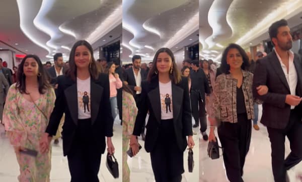 Alia Bhatt wears t-shirt with Ranbir Kapoor’s Animal character (Image Source: Instagram)