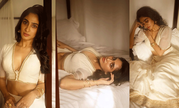 കേരള സ്റ്റൈല്‍ പാവാടയിലും ബ്ലൗസിലും ആരാധകരെ മനം മയക്കി ദീപ്തി സതി; ചിത്രങ്ങള്‍ വൈറല്‍ 
