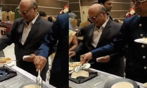 വിവാഹ വീട്ടില്‍ സ്വന്തമായി ഭക്ഷണം പാകം ചെയ്ത് കഴിക്കുന്ന അതിഥികള്‍: വീഡിയോ കണ്ട് ഞെട്ടി നെറ്റീസണ്‍സ് 



