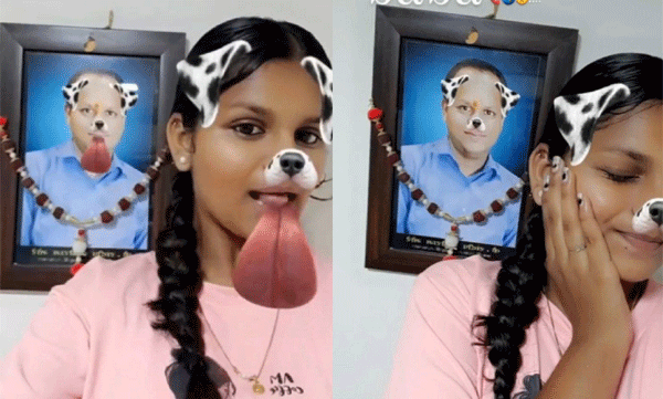  മരിച്ചുപോയ അച്ഛനോടൊപ്പം ഫില്‍ട്ടറിട്ടൊരു സെല്‍ഫി; സോഷ്യല്‍ മീഡിയയില്‍ വിമര്‍ശനം