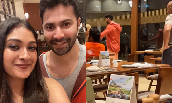 Thejalakshmi with varundhawan (Image Source: Instagram)