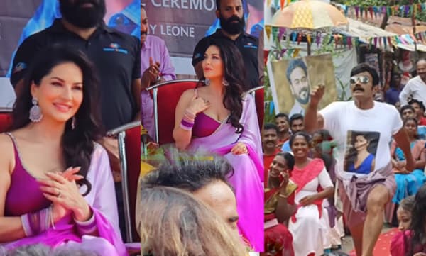 Sunny Leone and Bheeman Raghu (Image Source: Instagram)