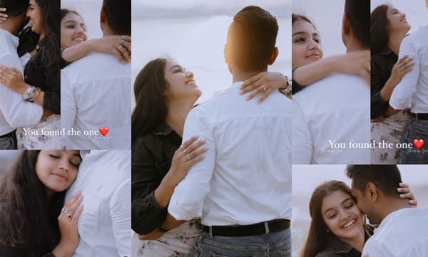 ഭാവി വരന്റെ മുഖം മറച്ചു വെച്ച ചിത്രങ്ങളുമായി ഹരിത ; പുതിയ വിശേഷം പങ്കുവെച്ച് താരം 


