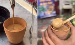 ഇത്രയ്‌ക്കൊക്കെ വേണോ? വൈറലായി രസഗുള ചായ, വീഡിയോയെ വിമര്‍ശിച്ച് ഭക്ഷണ​പ്രേമികള്‍ 

