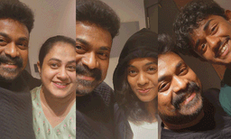 ' ലവ്' ; ഭാര്യയ്ക്കും മക്കള്‍ക്കുമൊപ്പം ഷാജോണ്‍ 
