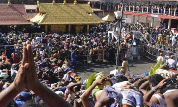 ശബരിമലയില്‍ ഭക്തര്‍ക്ക് നിയന്ത്രണം ; മകരവിളകിന് 40,000 പേര്‍ക്ക് മാത്രം വെര്‍ച്വല്‍ ക്യൂ അനുവദിക്കും