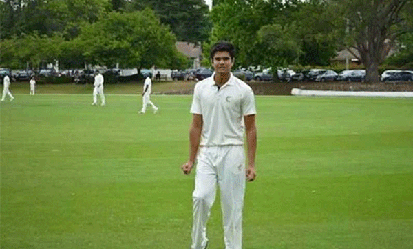 എട്ടാമനായിറങ്ങി , രഞ്ജി ട്രോഫിയില്‍ ; അര്‍ജുന്‍ ടെന്‍ഡുല്‍ക്കറുടെ വെടിക്കെട്ട് ബാറ്റിംഗ് 