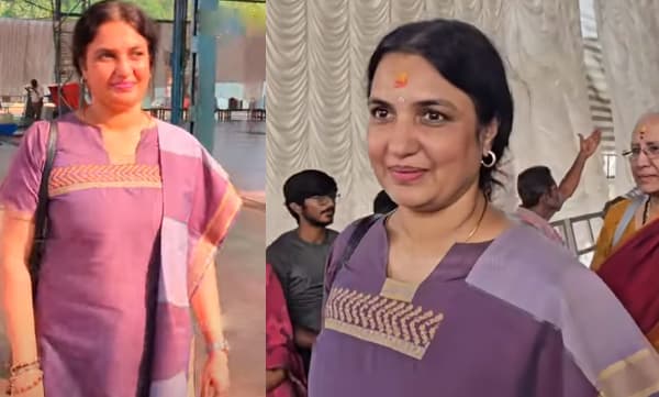 ഇതാണോ പഴയ നടി സുകന്യ? സുരേഷ് ഗോപിയുടെ മകളുടെ വിവാഹത്തിനെതിയ താരത്തിന്റെ ചിത്രം വൈറൽ 