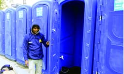 അയോധ്യയില്‍ ബയോടോയ്‌ലറ്റുകള്‍ സ്ഥാപിച്ച് കേരളത്തില്‍ നിന്നുള്ള കമ്പനി