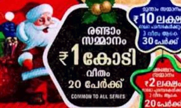 ഭാഗ്യവാന്‍ കാണാമറയത്ത് : ക്രിസ്തുമസ്-ന്യൂ ഇയര്‍ ബംബറിന്റെ 20 കോടി പാലക്കാട് വഴി തിരുവനന്തപുരത്തെത്തി ;  10 ശതമാനം കമ്മീഷന്‍ പോലും രണ്ടുകോടിയോളം വരും