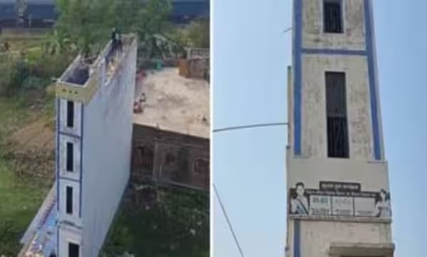 ആറടി മണ്ണില്‍ ഒരു 'ബുര്‍ജ് ഖലീഫ': ആരിലും കൗതുകമുണര്‍ത്തും ബീഹാറിലെ ഈ കെട്ടിടം 


