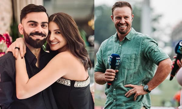 AB de Villiers about anushka virat second pregnancy